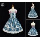 Miss Point Susan's Courtyard Box Pleated JSK(Reservation/3 Colours/Full Payment Without Shipping)